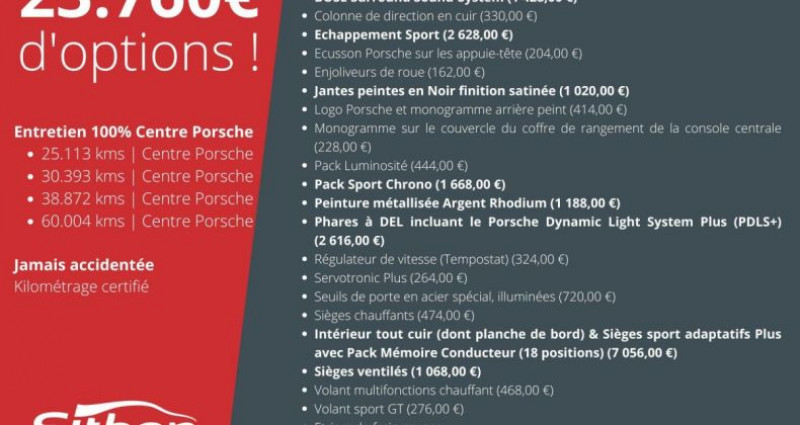 Porsche 911 Type 991 991 Phase 2 Carrera 4S Cabriolet 3.0 420 PDK | 23kE doptions  occasion  Saint-Égrève - photo n2